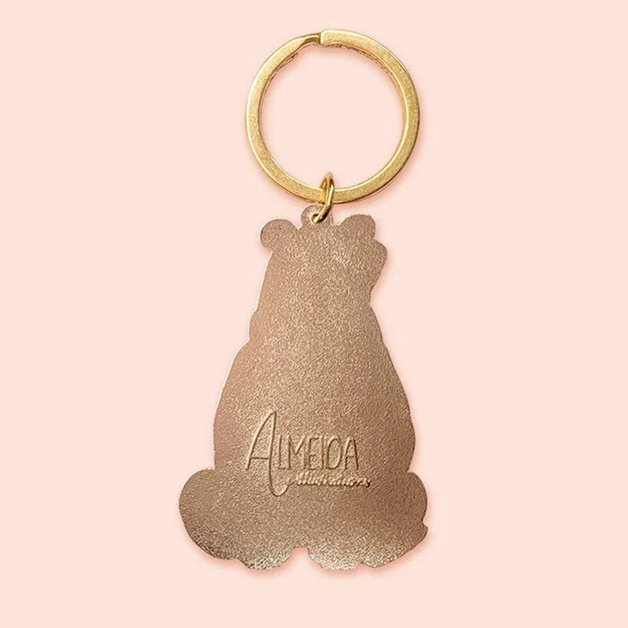Keychain Grizzly Bear