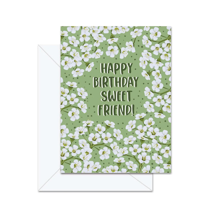 Sweet Friend Happy Birthday Card