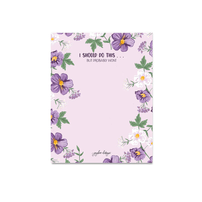 I should do this... Notepad