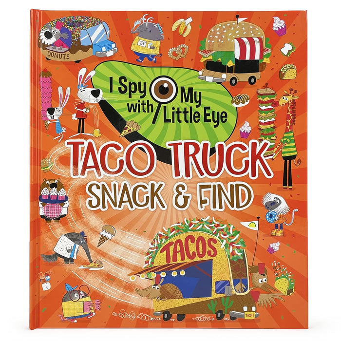 Taco Truck Snack & Find I Spy Book