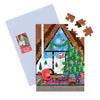 Cozy Cabin Greeting Card Puzzle