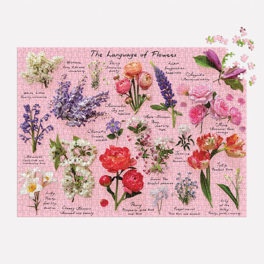 Language of Flowers 1000 Pc Puzzle