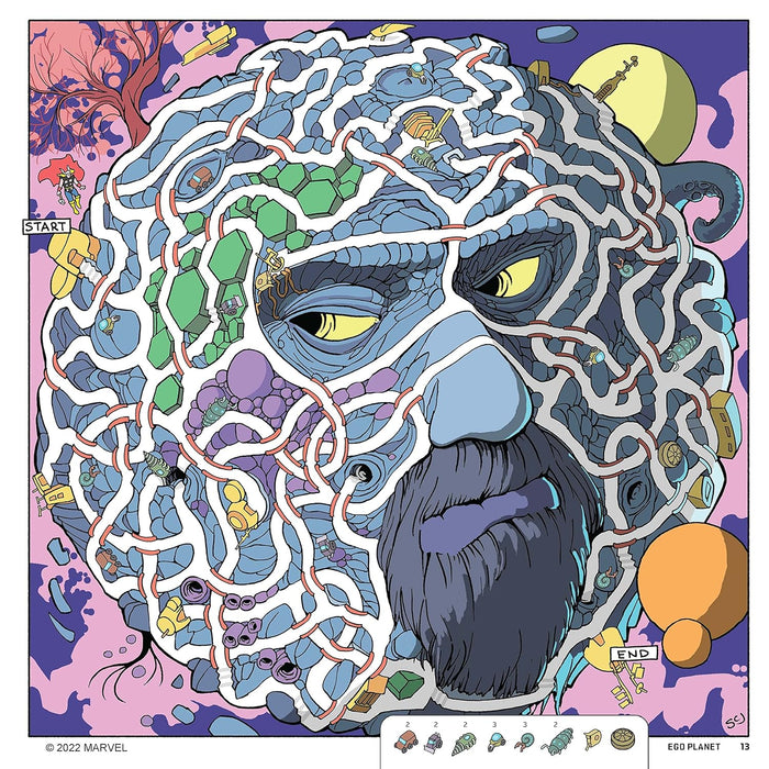 Marvel Book of Mazes