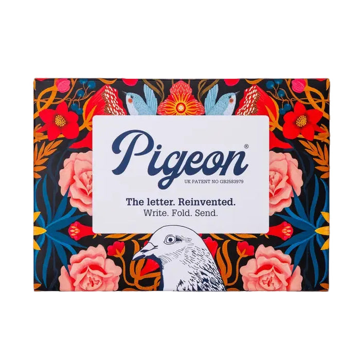 Inspired by origami, Pigeon is a beautifully crafted combination of letter and envelope. Six pre-folded letters per pack, that fold into their own envelope and are sealed with a stamp