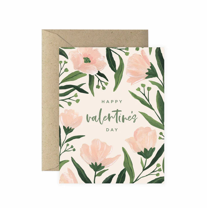 Card Floral Valentine