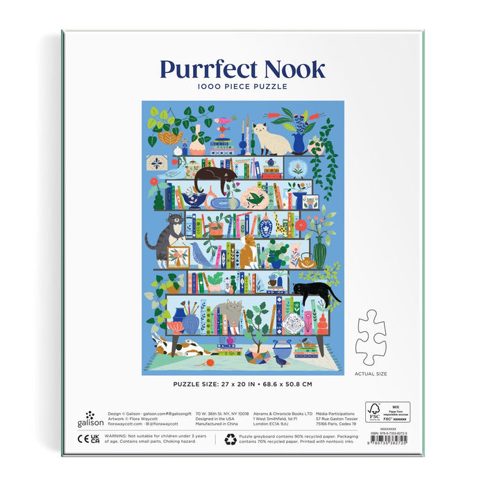 Purrfect Nook 1000 Pc Puzzle