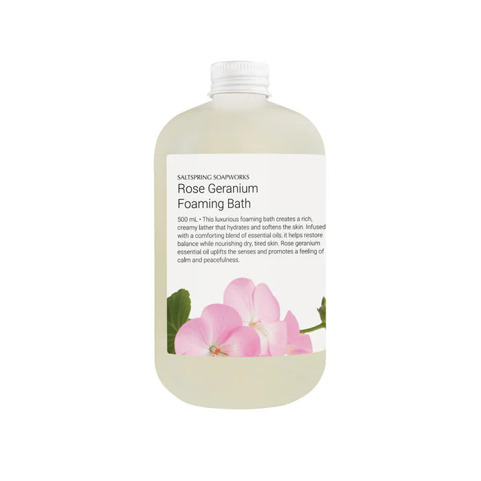 Rose Geranium Foaming Bath
