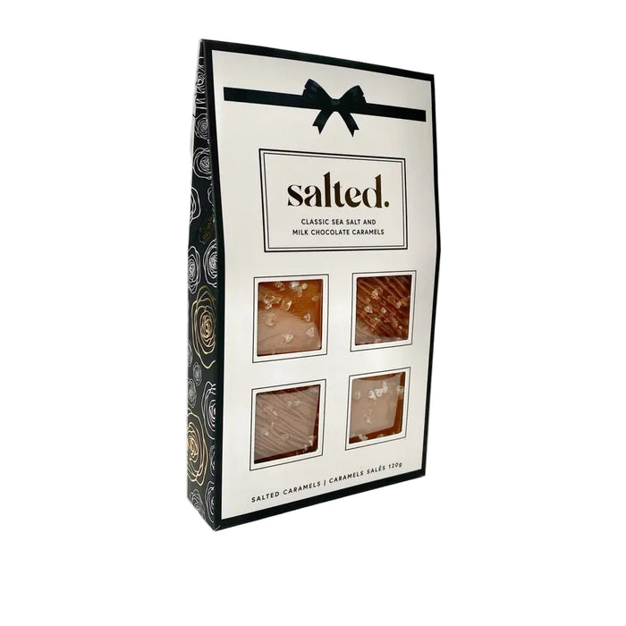 Salted Caramels Elegance 4 piece Window Box