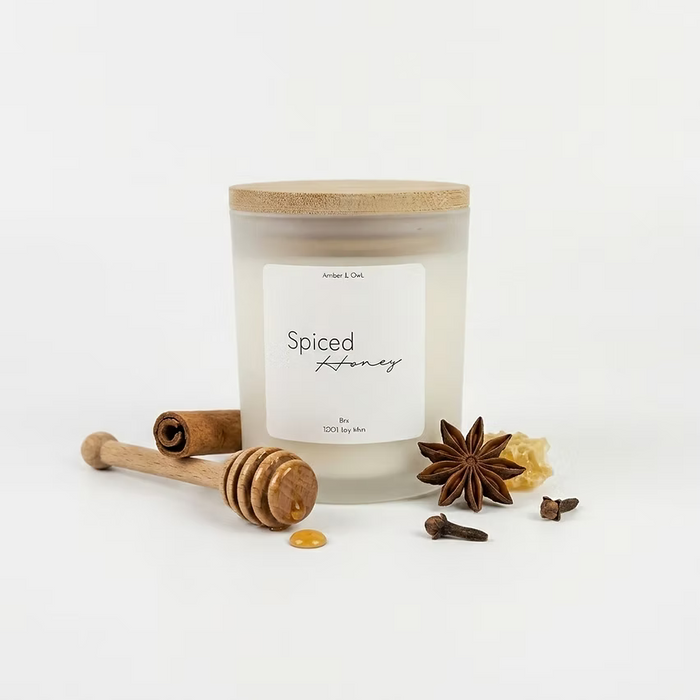 Spiced Honey Soy Wax Candle