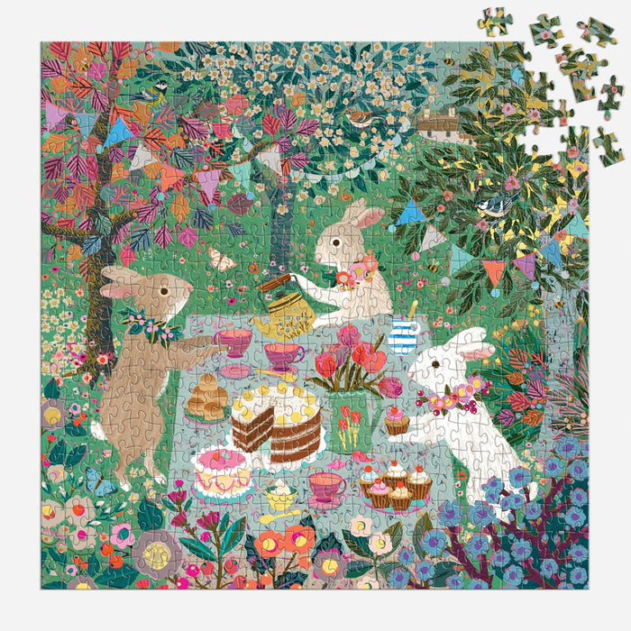 Spring Tea Party 500 Pc Puzzle