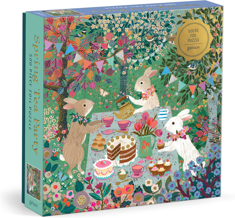 Spring Tea Party 500 Pc Puzzle