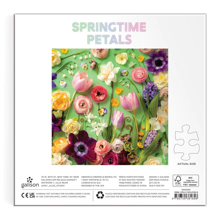 Springtime Petals 500 pc Puzzle