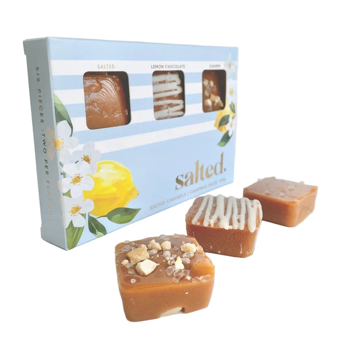 Springtime Salted Caramels 6 piece