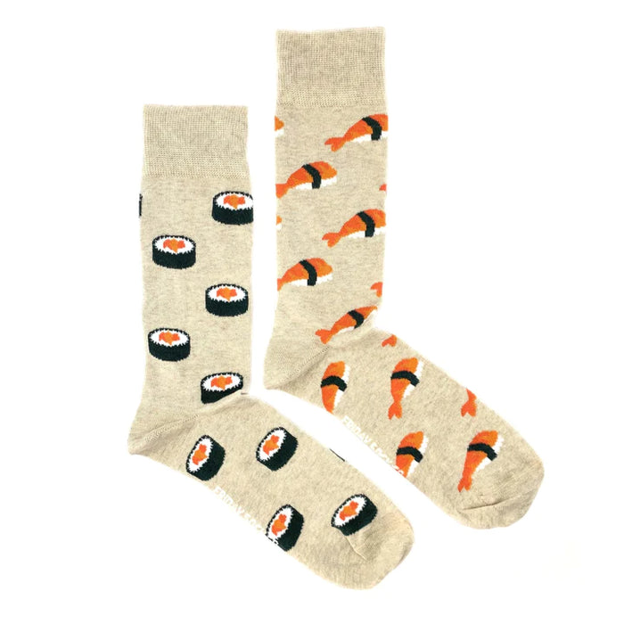 Men's Socks Sushi Beige