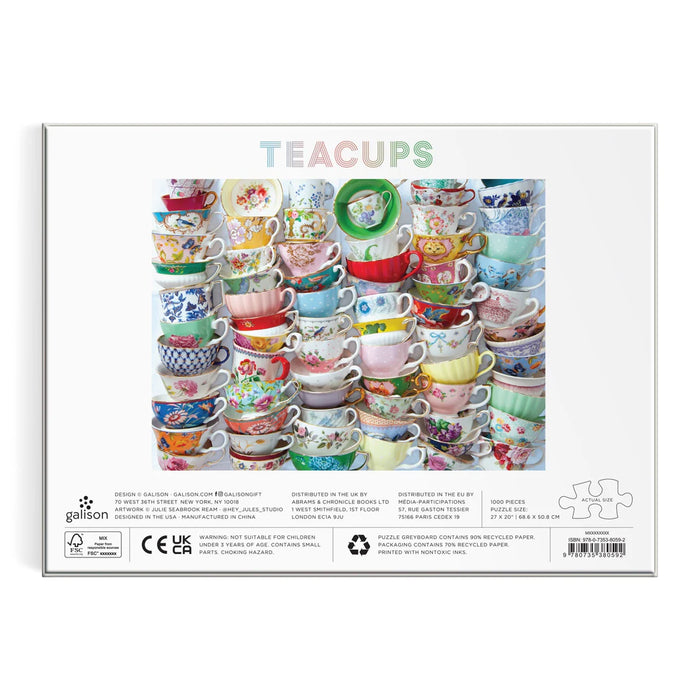 Teacups 1000 pc Puzzle