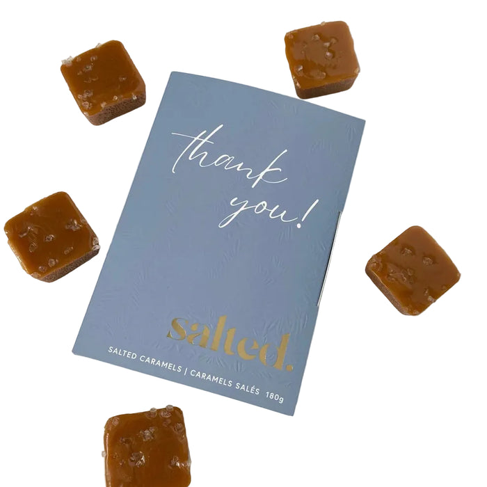 Salted Caramels Thank you Box 6 piece