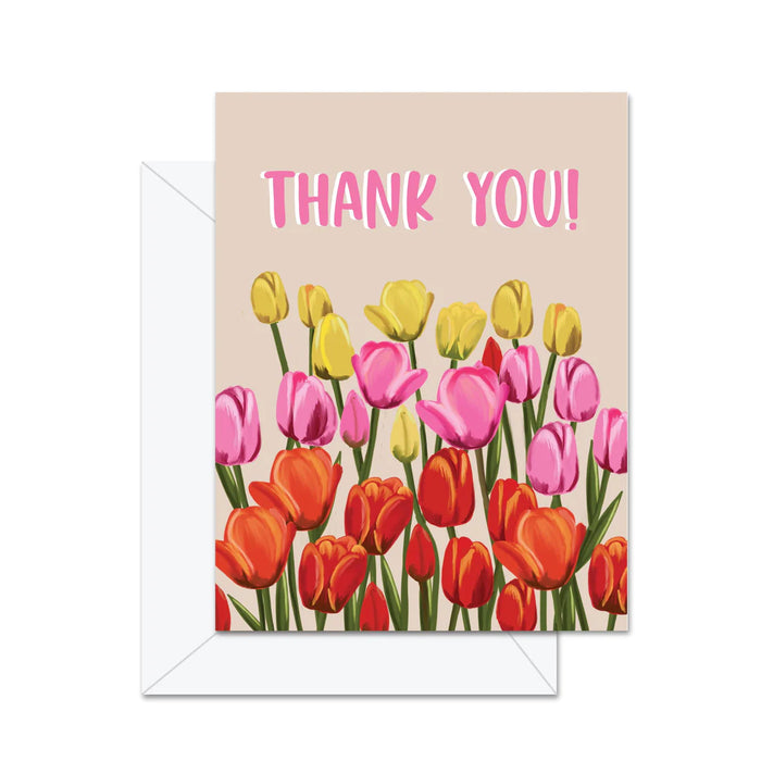 Thank You Tulips Card