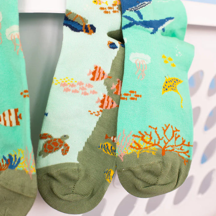 Men's Socks Underwater Scene