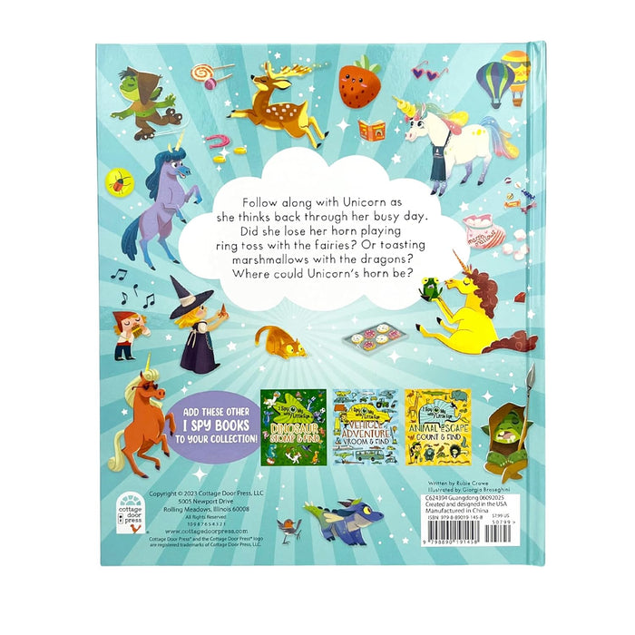 Unicorn Wish & Find I Spy Book