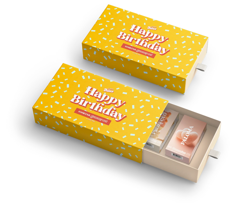 Vesper Bites Happy Birthday Gift Box