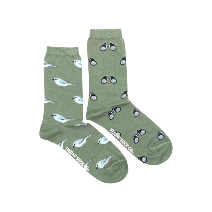 Women's Socks Bird Watching