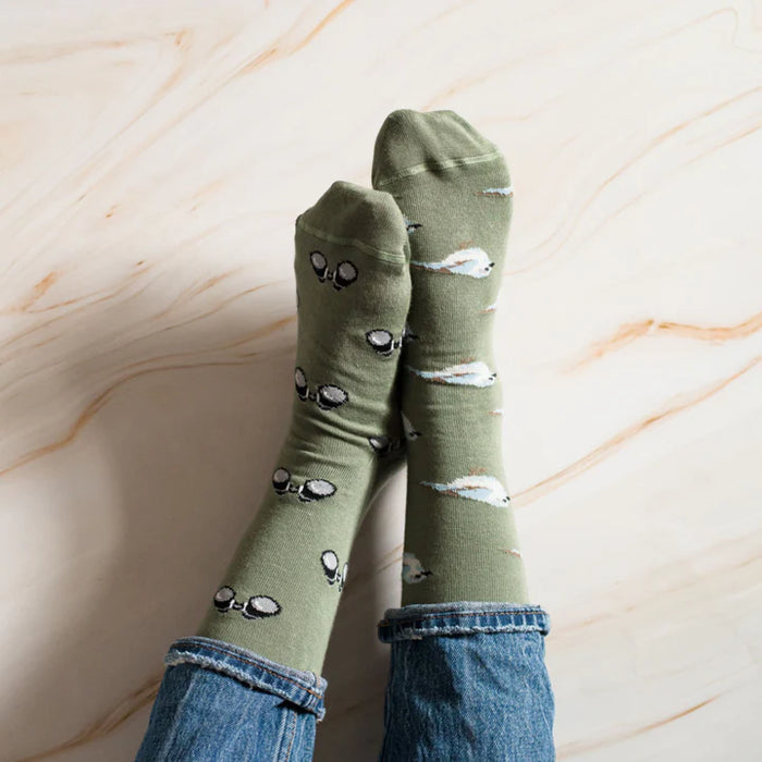 Women's Socks Bird Watching