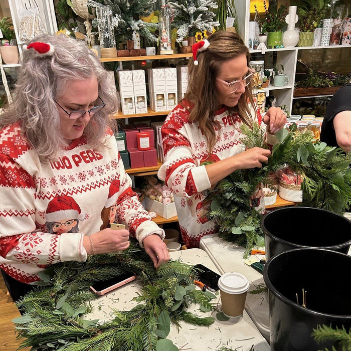 Holiday Wreath Workshop Dec 3rd