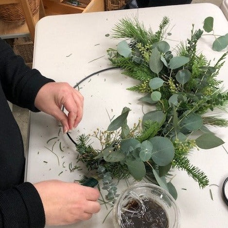 Holiday Wreath Workshop Dec 3rd