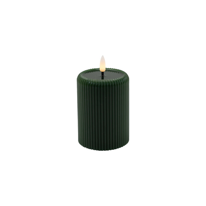 LED Cylinder Shape Candle Warm White