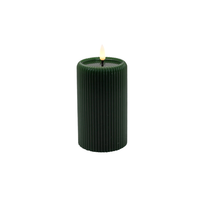 LED Cylinder Shape Candle Warm White