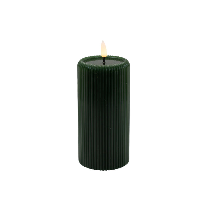 LED Cylinder Shape Candle Warm White