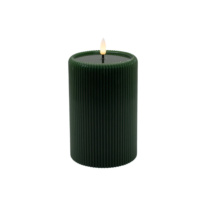 LED Cylinder Shape Candle Warm White