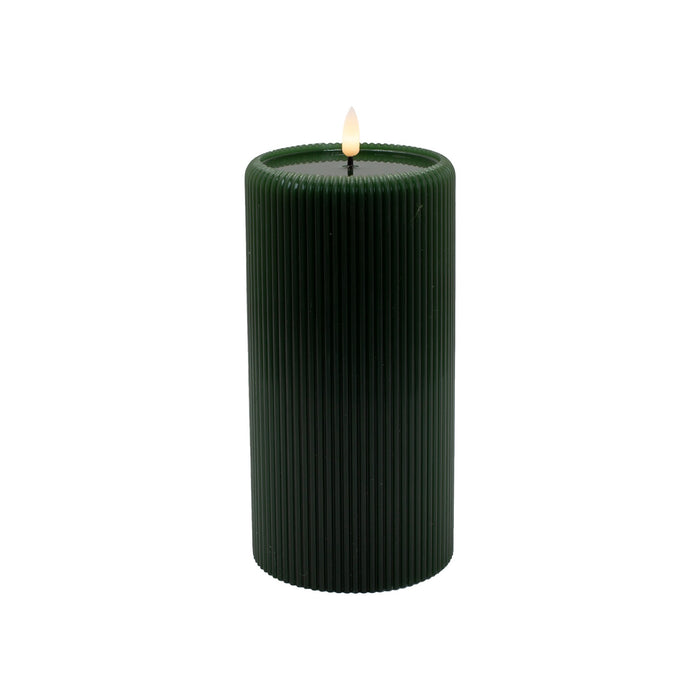 LED Cylinder Shape Candle Warm White