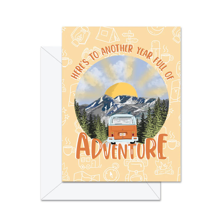 Another Year Full of Adventure Birthday Card