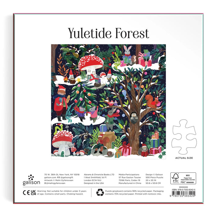 Yuletide Forest 500pc Puzzle