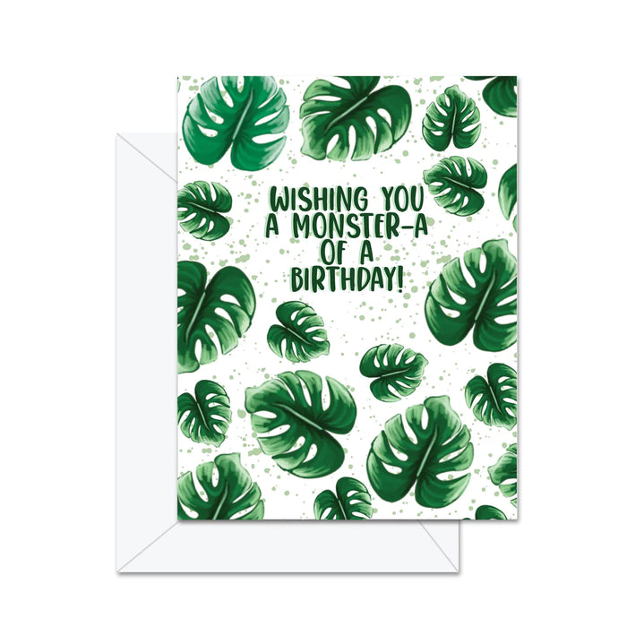 Wishing You a Monster-a of a Birthday Card
