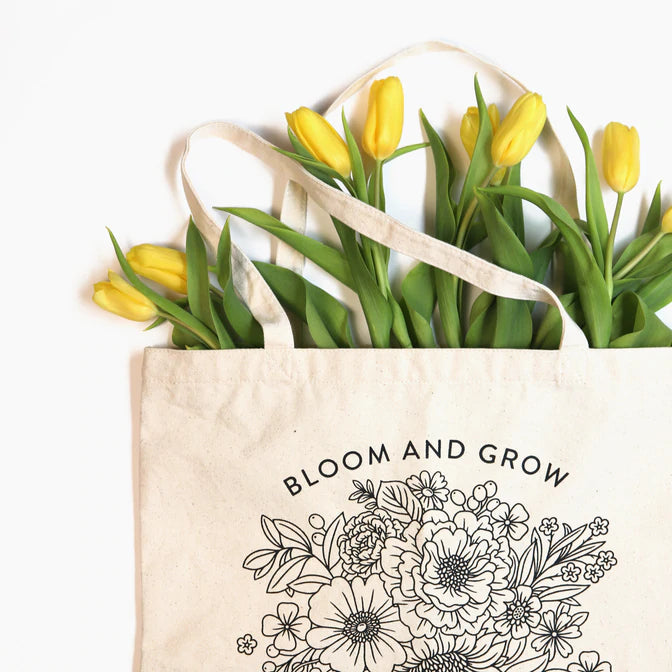 Bloom and Grow Tote Bag