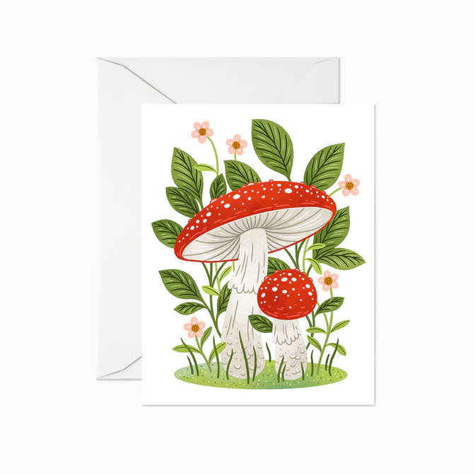 Fly Agaric Mushroom Card