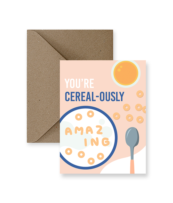 Cereal-ously Amazing Everyday Card