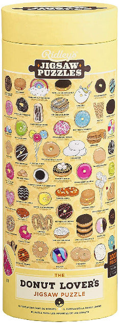 Donut Lovers 1000 Pc Puzzle