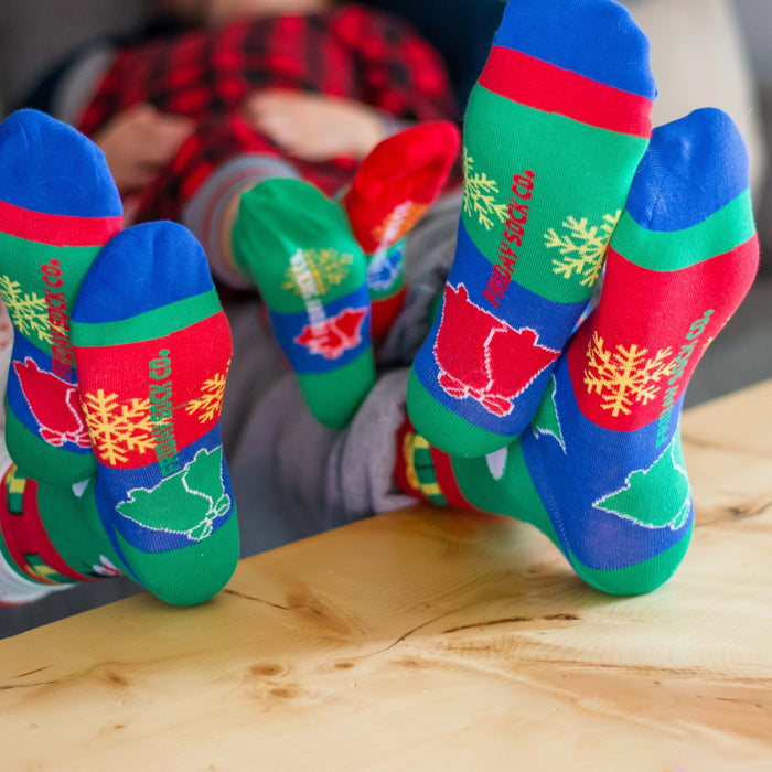 Women's Socks Ugly Christmas Snowman