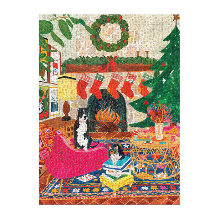 Fireside Friends 1000 Pc Puzzle