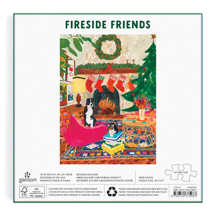 Fireside Friends 1000 Pc Puzzle