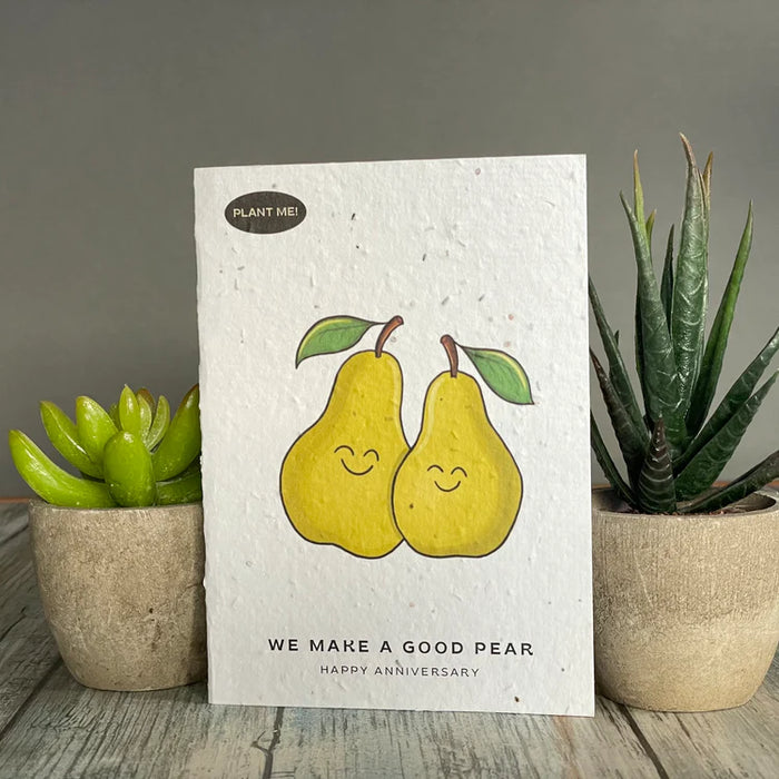 Good Pear Plantable Anniversary Card