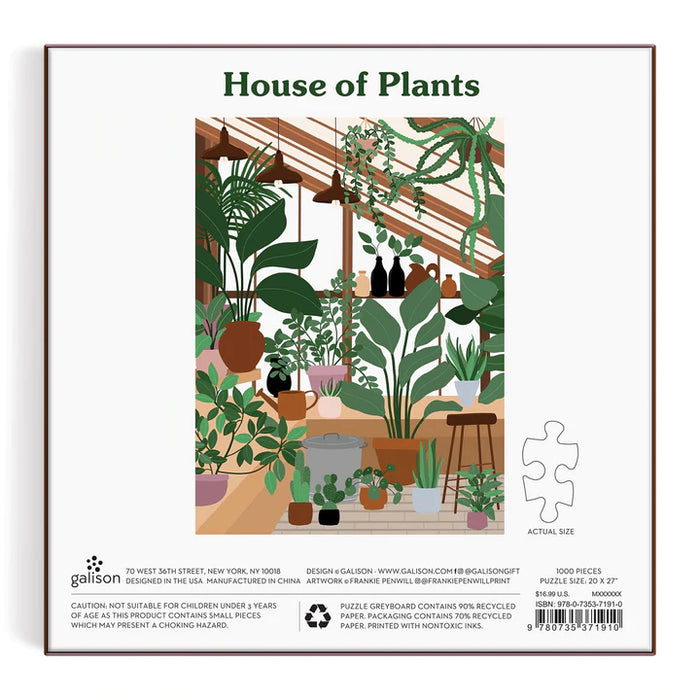 House of Plants 1000pc Puzzle