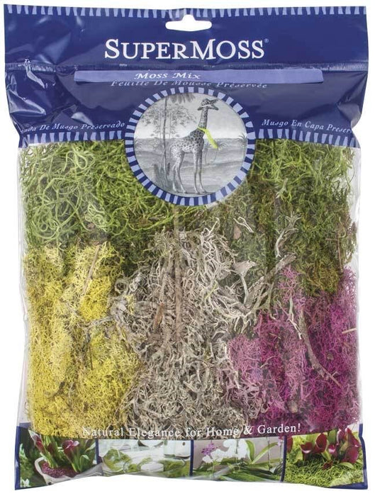 Preserved Moss Colorful Mix