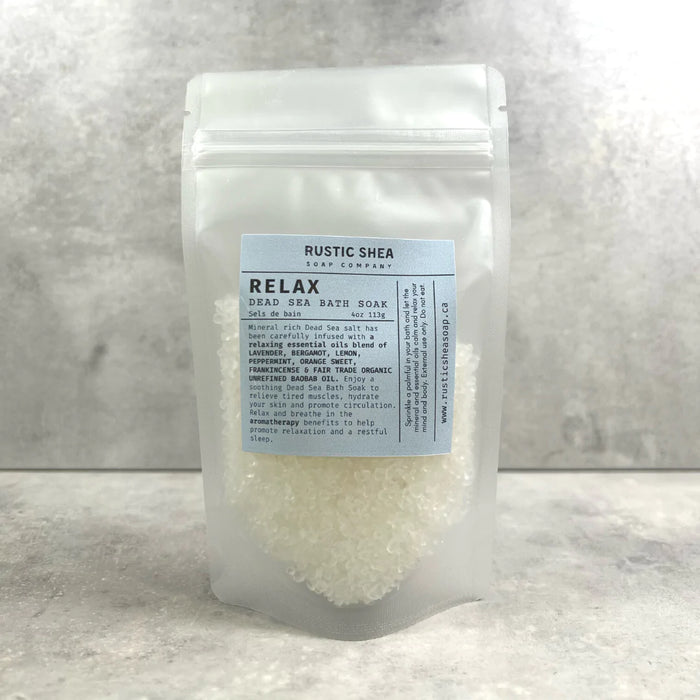 Relax Dead Sea Salt Bath Soak