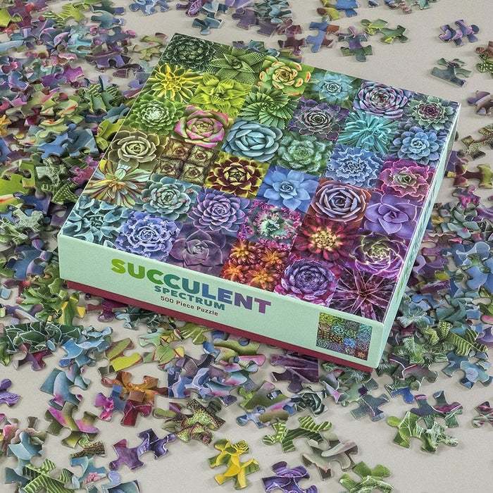 Succulent Spectrum 500 pc Puzzle