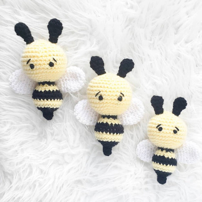 Crochet Bumble Bee 8"