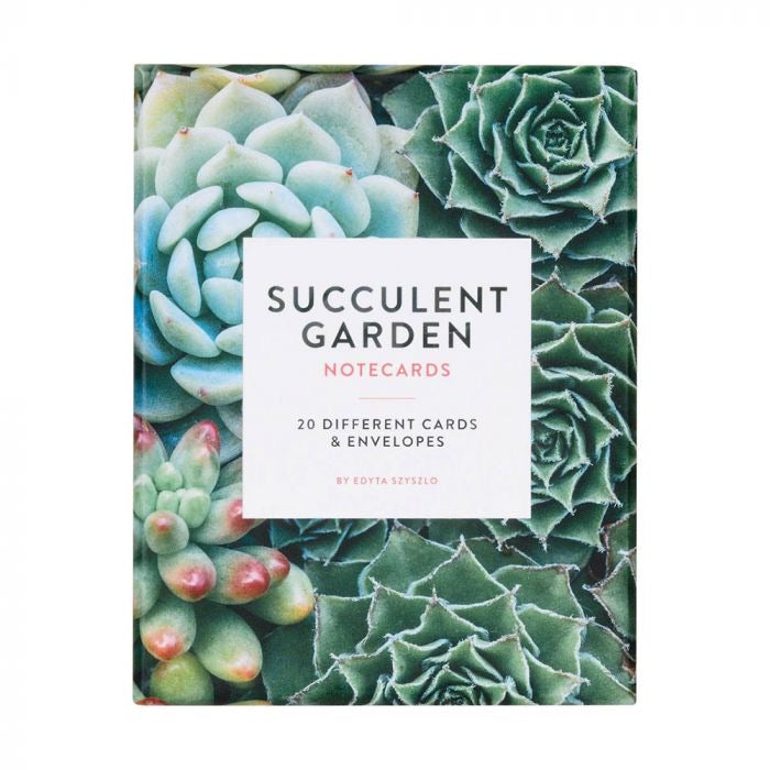 Succulent Garden Note Cards